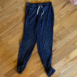 Blue sweatpants